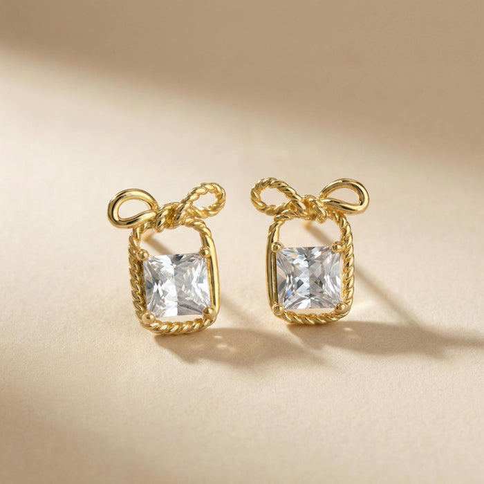 Bow Stud Earrings