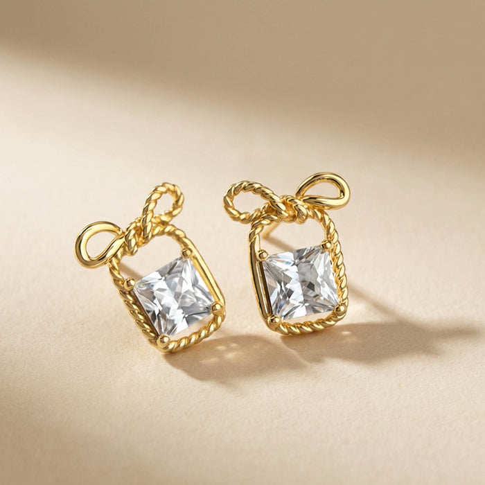 Bow Stud Earrings
