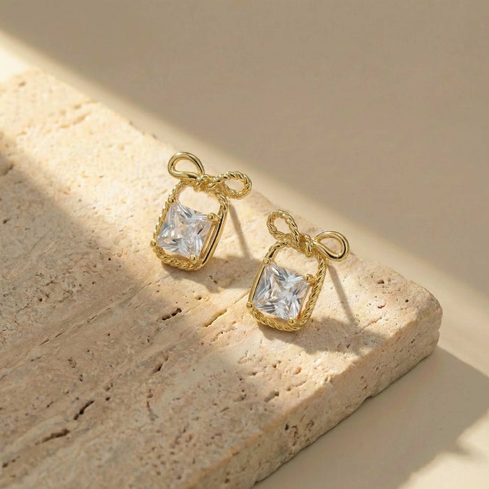 Bow Stud Earrings