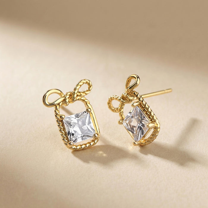 Bow Stud Earrings