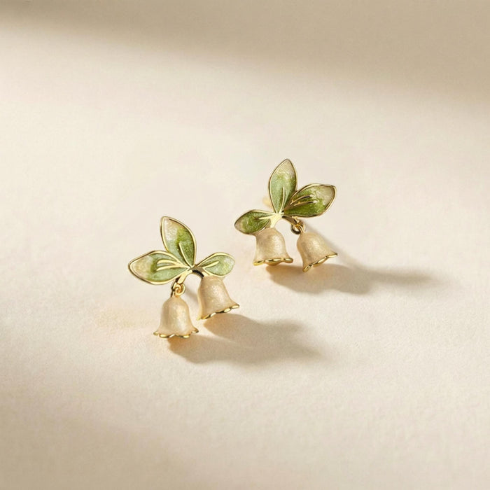 Lily of the Valley Stud Earrings