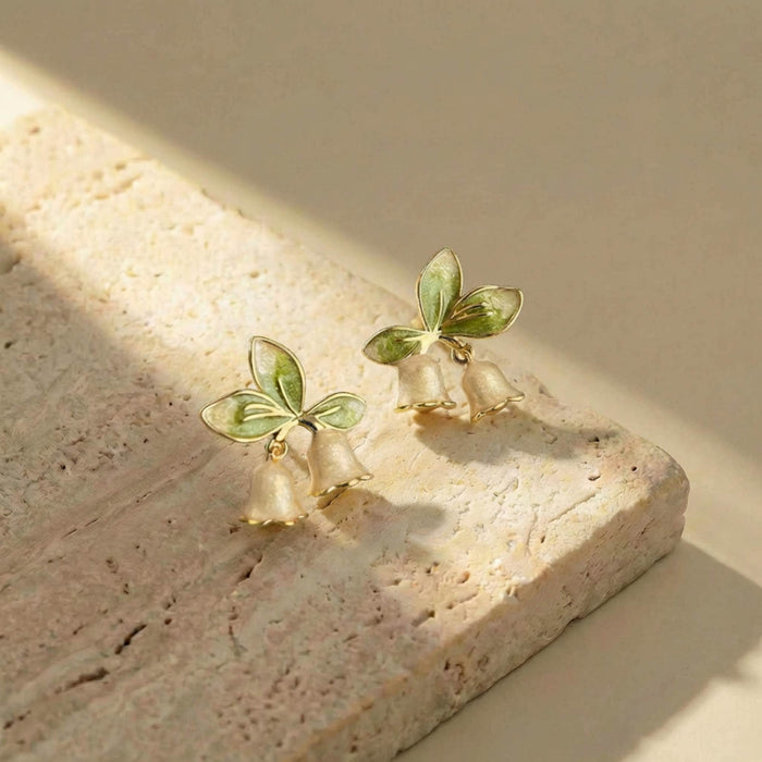 Lily of the Valley Stud Earrings