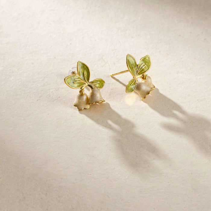Lily of the Valley Stud Earrings