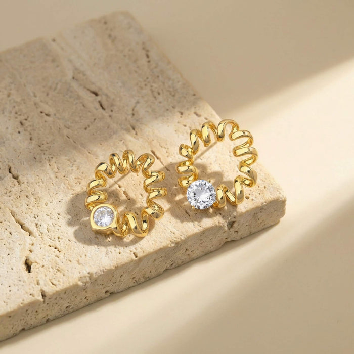 Spring Hoop Earrings